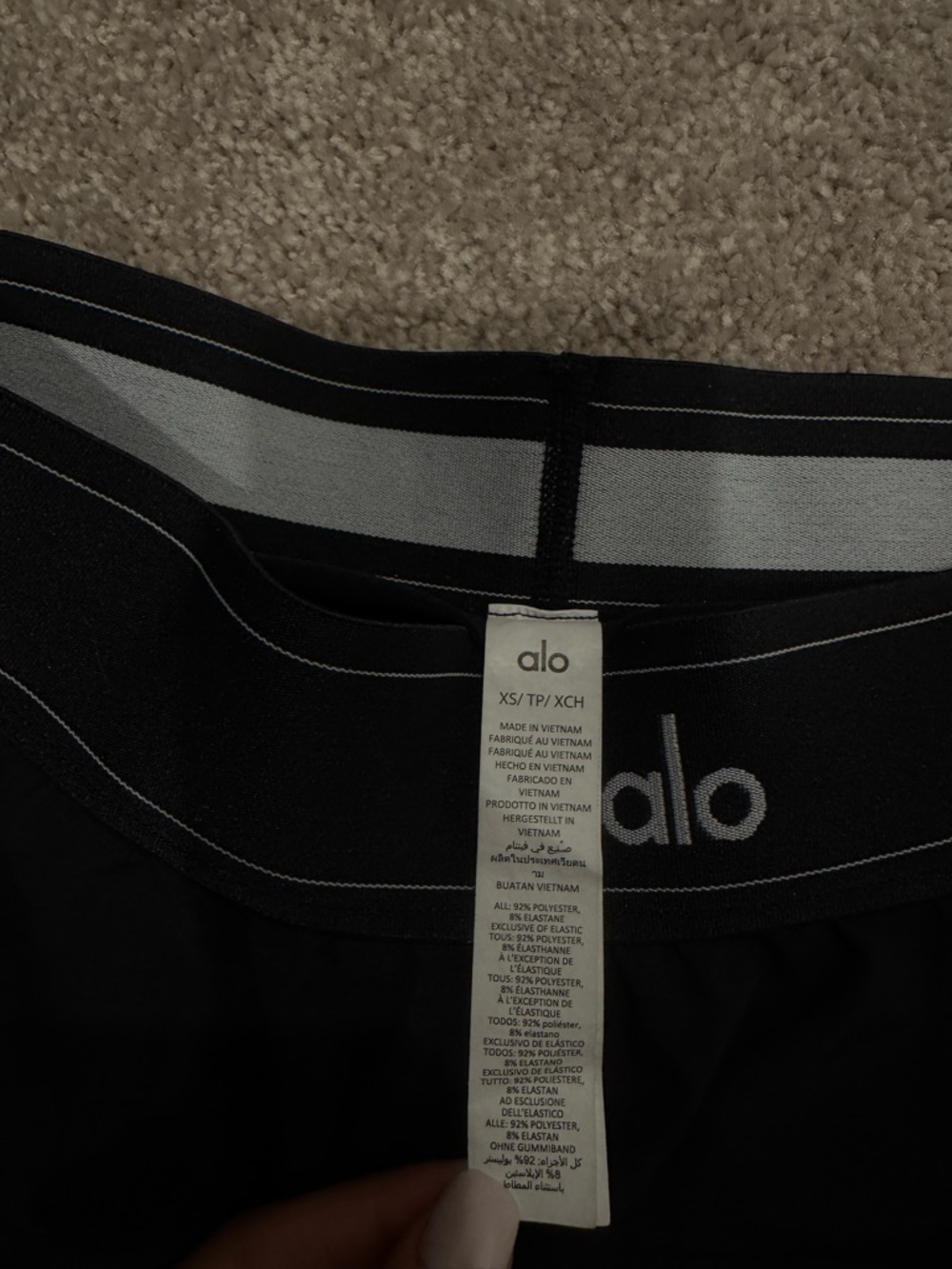 Alo Black Match Point Tennis Skirt - Picture 2 of 3